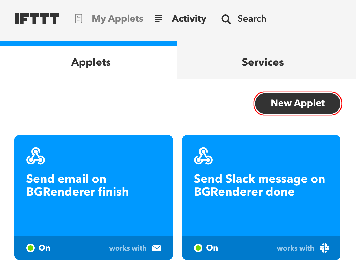 IFTTT Step 0