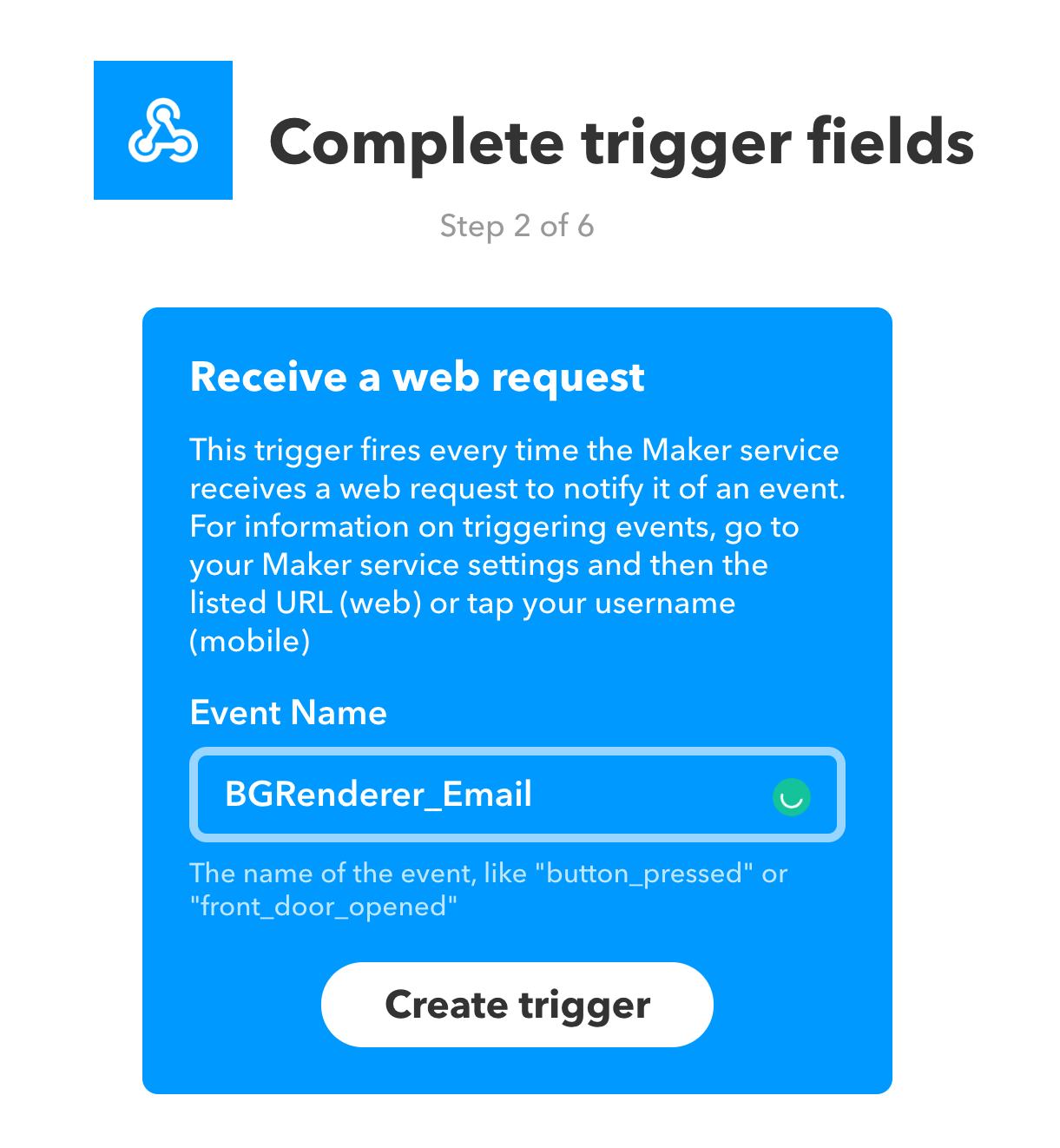 IFTTT Step 4